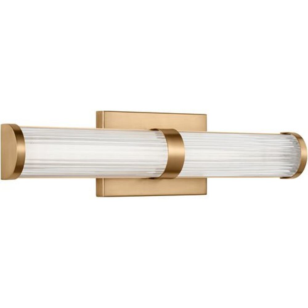Generation Lighting 19-in-1 Satin Brass LED Vanity light - Picture 2 of 4